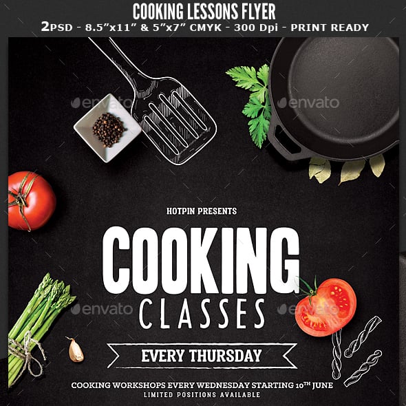 Cooking Flyer Templates | GraphicRiver