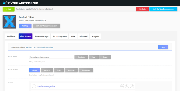 Product Filter for WooCommerce preview 3