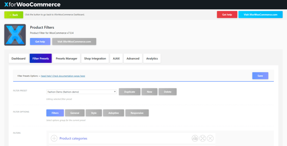 Product Filter for WooCommerce preview 4