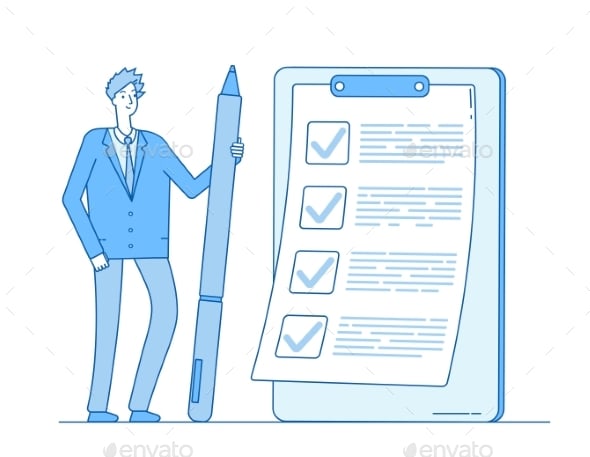 Checklist Graphics, Designs & Templates | GraphicRiver