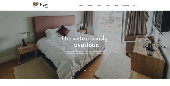 Bed And Breakfast Website Templates ThemeForest
