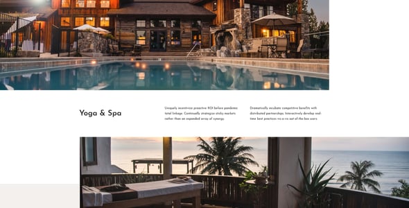 Bed And Breakfast Website Templates ThemeForest