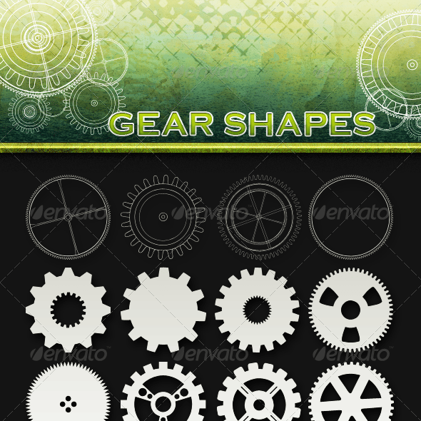 Gear Graphics, Designs & Templates | GraphicRiver