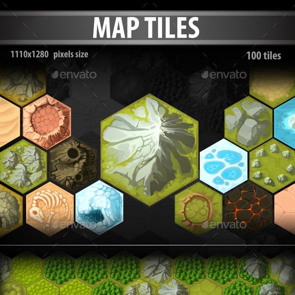 Game Tilesets from GraphicRiver