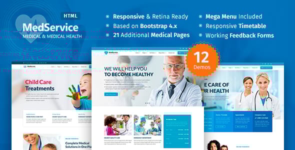 Hospital HTML Website Templates | ThemeForest