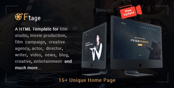Movie HTML Website Templates | ThemeForest