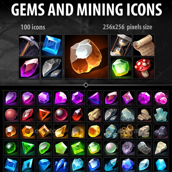 Random Game Assets from GraphicRiver