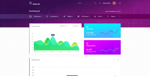 Color Admin Website Templates | ThemeForest
