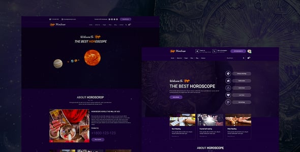 Astrology HTML Website Templates | ThemeForest