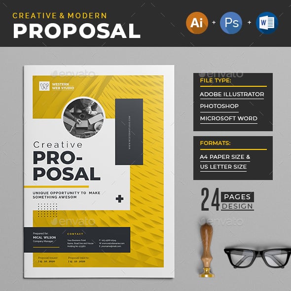 Proposal Graphics, Designs & Templates | GraphicRiver