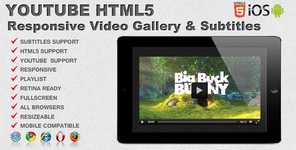 Video Player HTML5 Templates | CodeCanyon