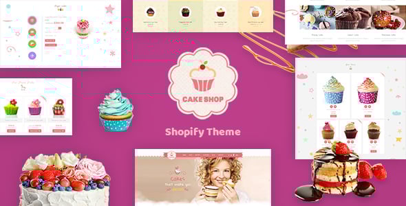 Cake Website Templates | ThemeForest