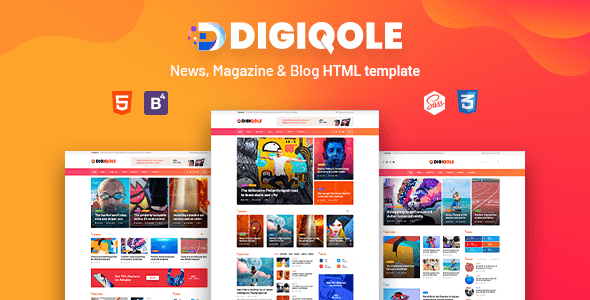 News HTML Website Templates | ThemeForest