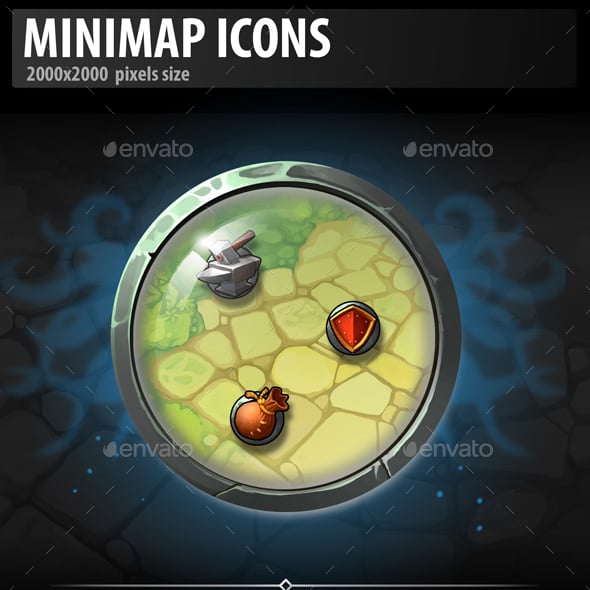 Minimap Graphics, Designs & Templates | GraphicRiver