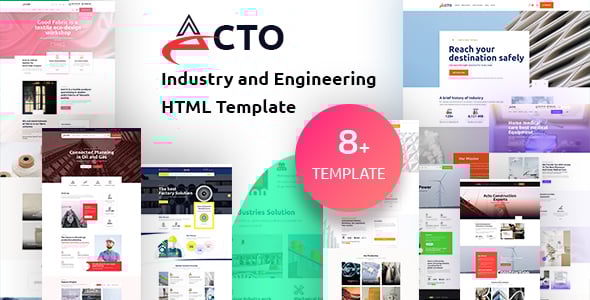 Engineering HTML Website Templates | ThemeForest