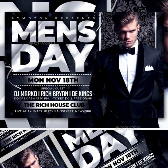 Men Graphics, Designs & Templates | GraphicRiver