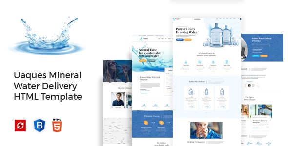 Water Website Templates | ThemeForest