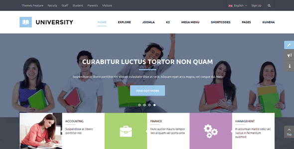 University Website Templates | ThemeForest