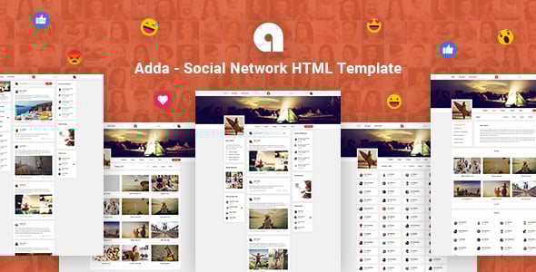 Social Network HTML Website Templates | ThemeForest