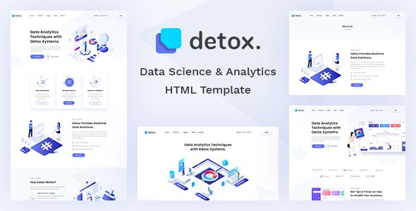 Data Analytics HTML Website Templates | ThemeForest
