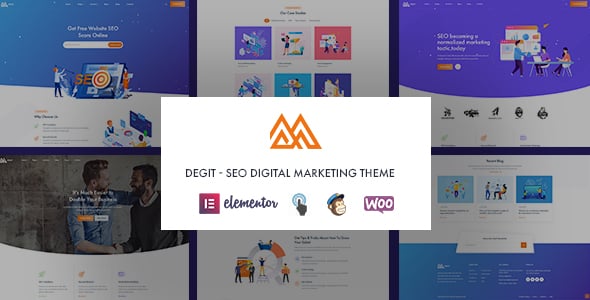 Digital Marketing WordPress Website Templates | ThemeForest