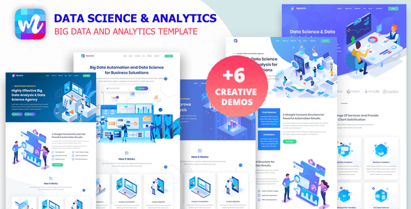 Data Analytics Website Templates | ThemeForest