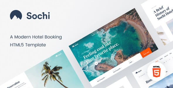 Hotel Booking HTML Website Templates | ThemeForest
