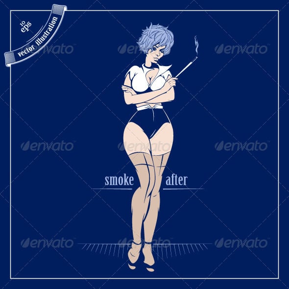 Sexy Lingerie Woman Vector Characters from GraphicRiver Sexy Lingerie Woman Vector Characters from GraphicRiver