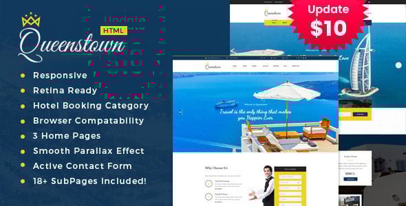 Hotel HTML Website Templates | ThemeForest