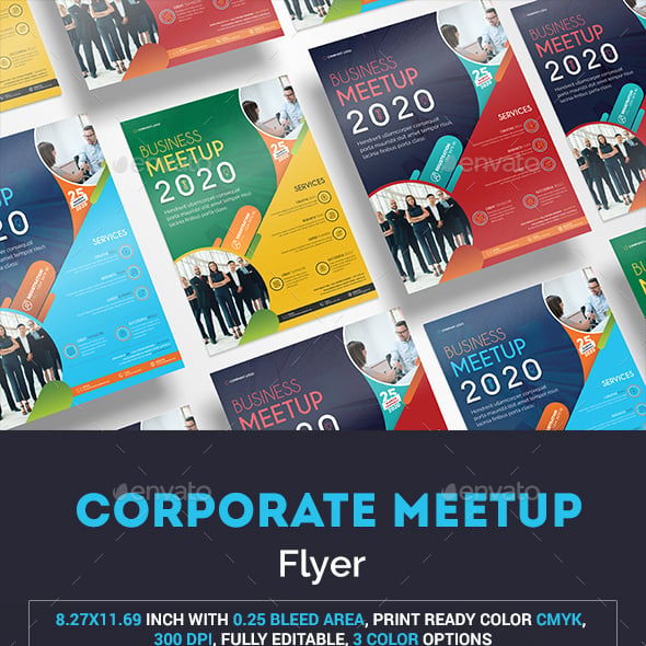 Meetup Flyer Graphics, Designs & Templates from GraphicRiver