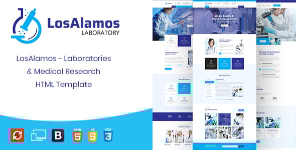 Laboratory HTML Website Templates | ThemeForest
