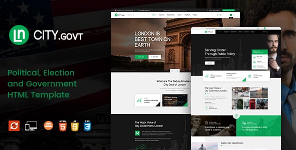 Government Website Templates | ThemeForest