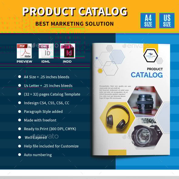 Product Catalog Templates GraphicRiver