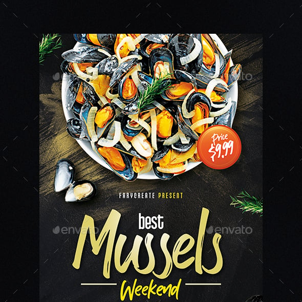 Mussel Graphics, Designs & Templates | GraphicRiver