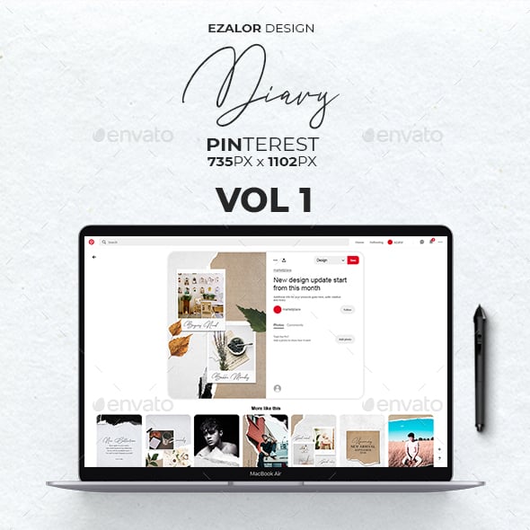Pinterest Graphics, Designs & Templates | GraphicRiver