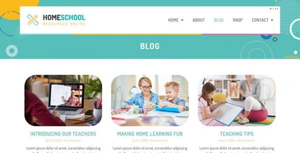 Education Elementor Template Kits from ThemeForest