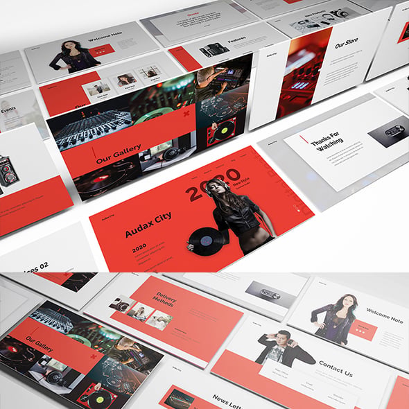 Retail Store PowerPoint Templates from GraphicRiver
