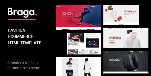 Bootstrap HTML Fashion Website Templates | ThemeForest