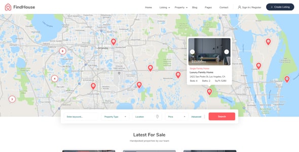Real Estate HTML Website Templates | ThemeForest