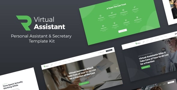 Virtual Assistant Website Templates | ThemeForest