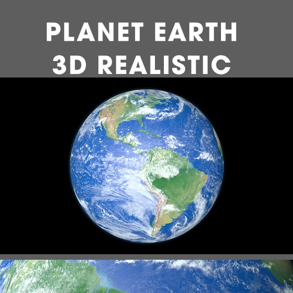 3D Earth Globe 3D Models | 3DOcean