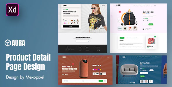 Product Detail Page Website Templates | ThemeForest