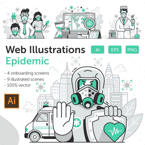 Pandem Graphics, Designs & Templates | GraphicRiver
