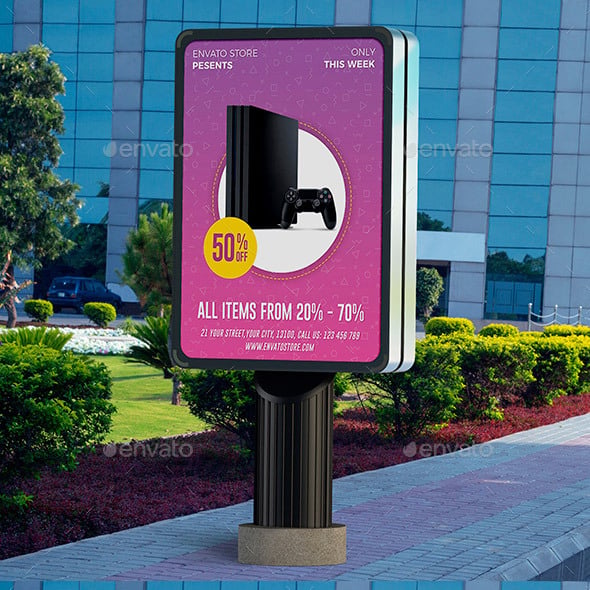 Signage Templates from GraphicRiver