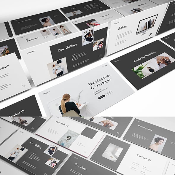 Magazine PowerPoint Templates | GraphicRiver