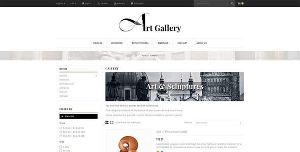 Gallery Website Templates | ThemeForest