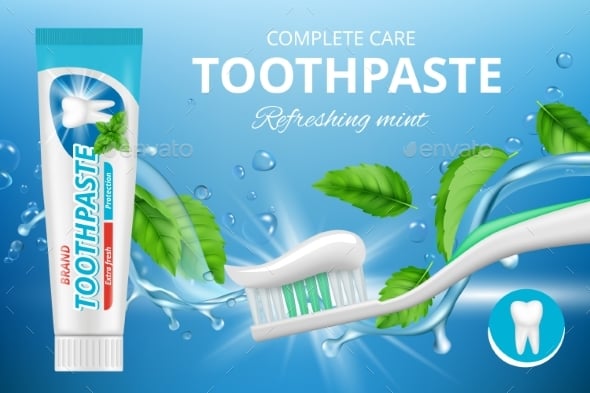 Toothpaste Graphics, Designs & Templates | GraphicRiver