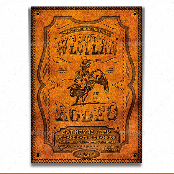 Rodeo Graphics, Designs & Templates | GraphicRiver