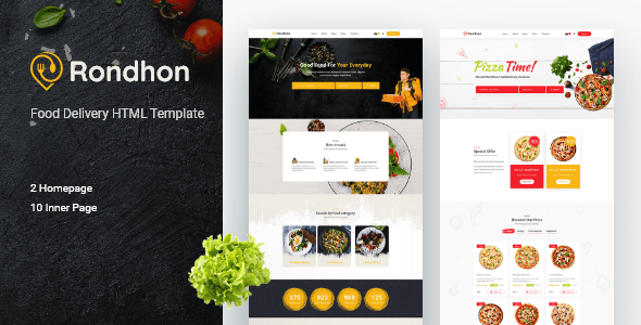 Food Delivery HTML Website Templates | ThemeForest
