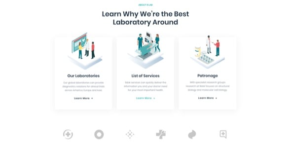 Laboratory Website Templates | ThemeForest